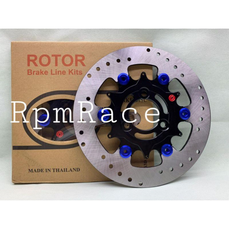 disk brake disc piringan cakram depan ROTOR floating 220mm mioj/gt soul gt 125 fino fi mio3/z dll