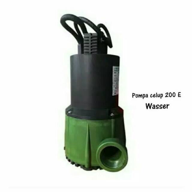 Pompa celup pompa kolam wasser 200 watt WD 200 E