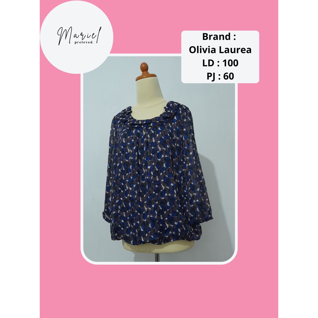 [PRELOVED] Blouse Sifon