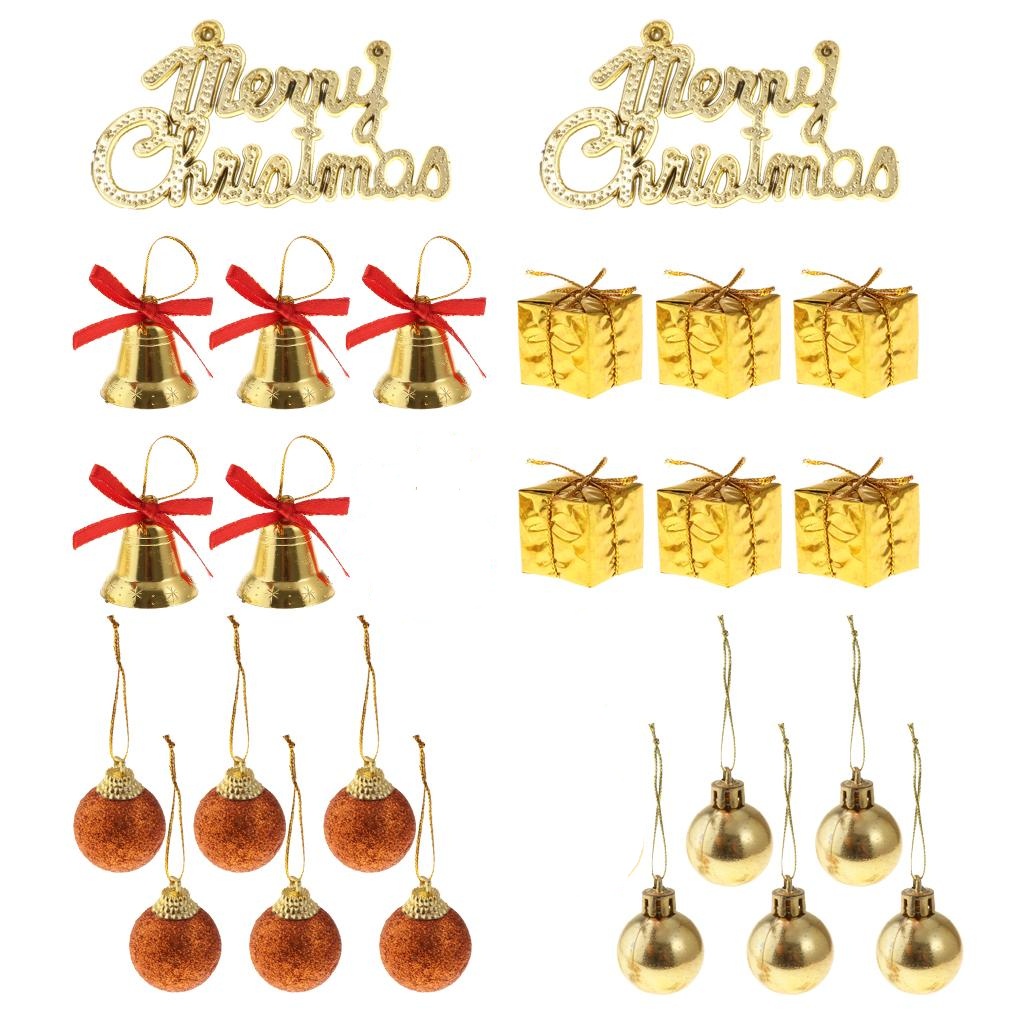 [Christmas Products]24 Pieces of Christmas Pendant Decoration Spree