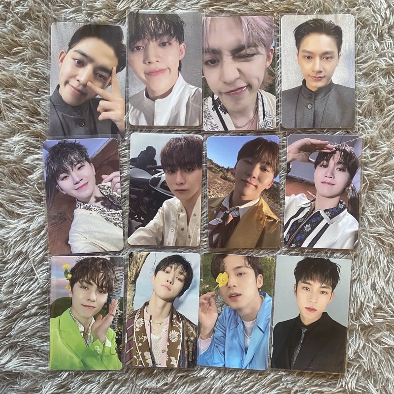 PHOTOCARD FACE THE SUN SECTOR 17 NEW BEGINNING CONTROL SHADOW RAY PATH SCOUPS JUN WOOZI SEUNGKWAN VE