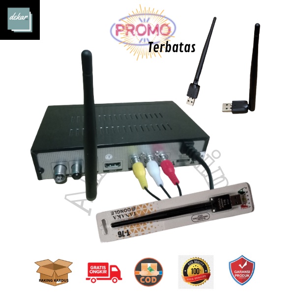 STB TV DIGITAL Tanaka Dongle Wifi Untuk Set Top Box TV Digital android tv bergaransi berkualitas tab