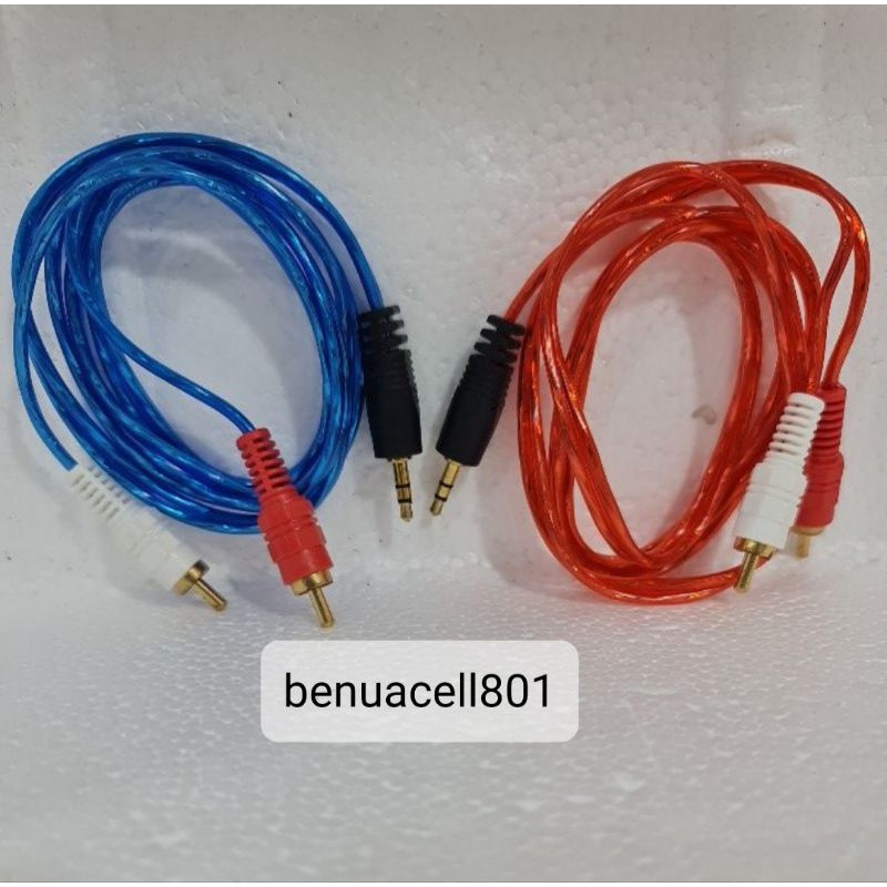 Kabel audio 2 in 1 1M