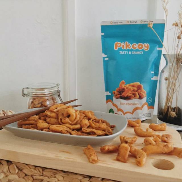 

Makaroni PIKCOY Rasa Gurih Berbahan Ikan (Medium)