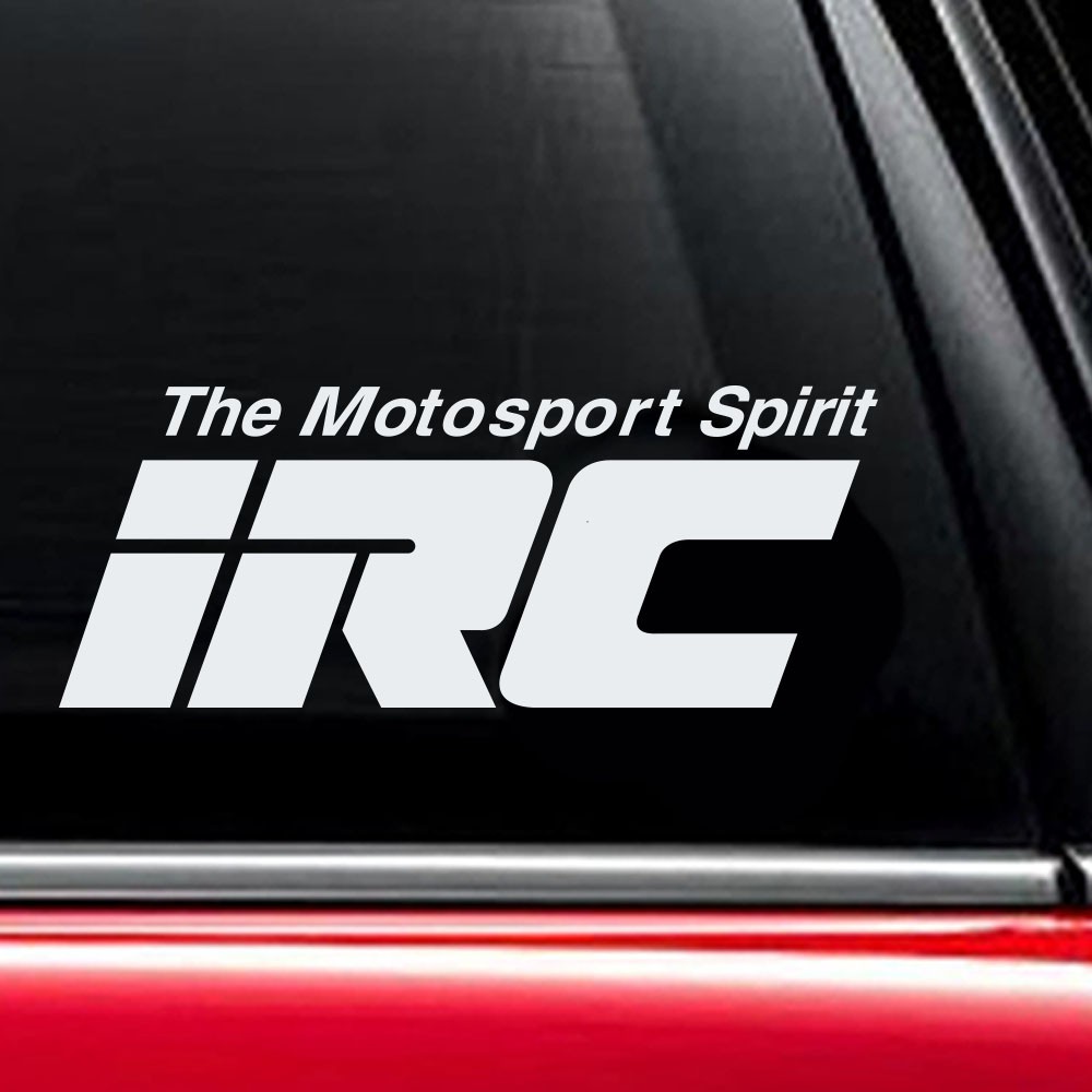 Stiker Kaca Mobil IRC Car Rear Window Sticker