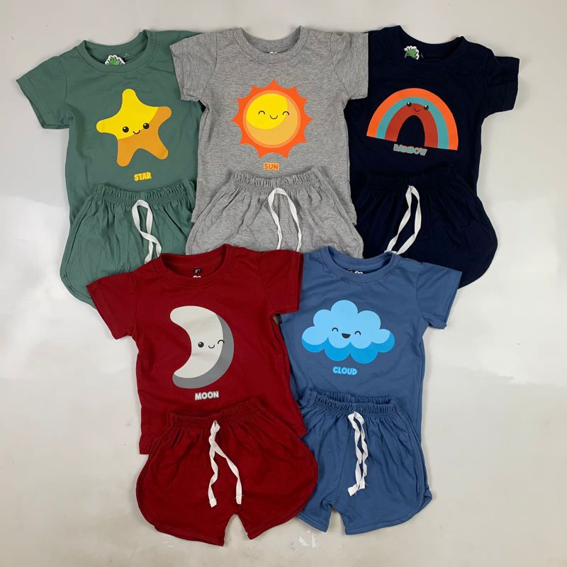 Setelan Season Pineapple Kids