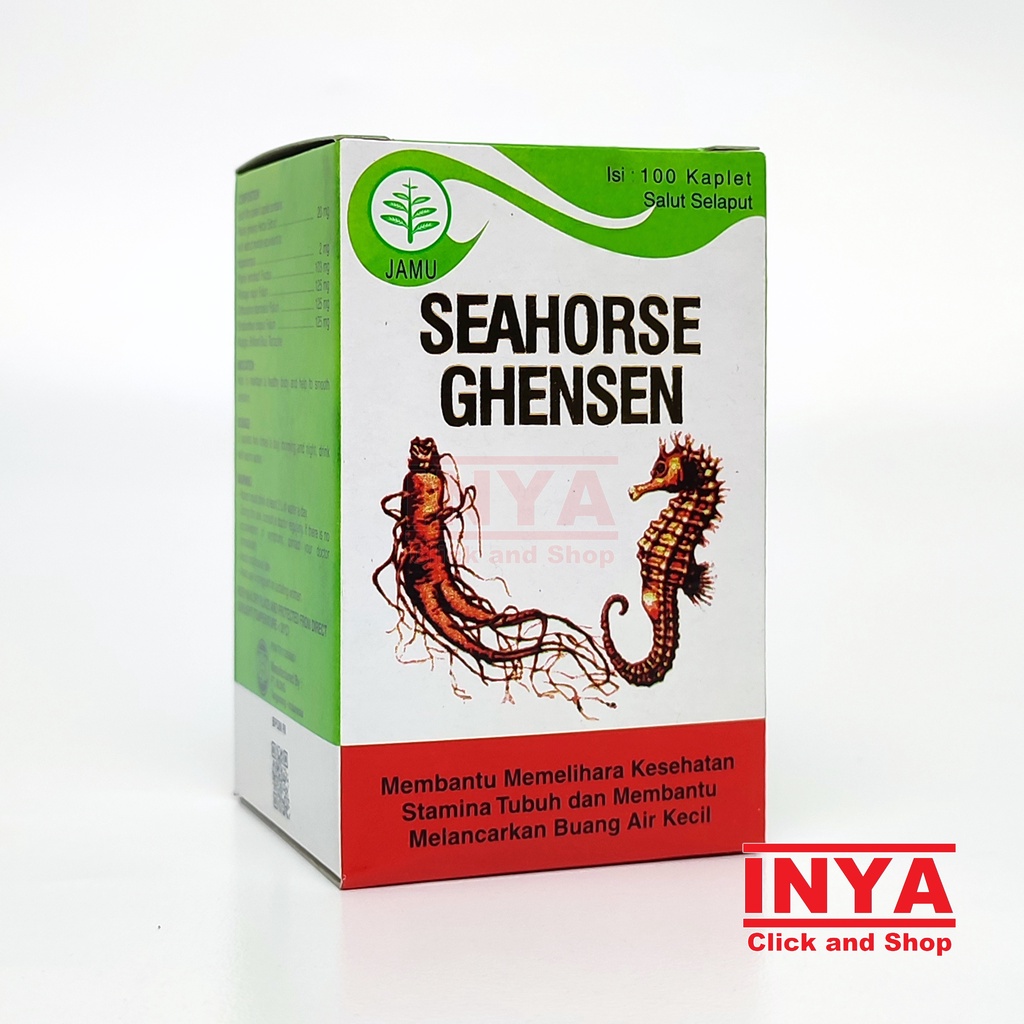 SEAHORSE GHENSEN 100 Kaplet - Jamu