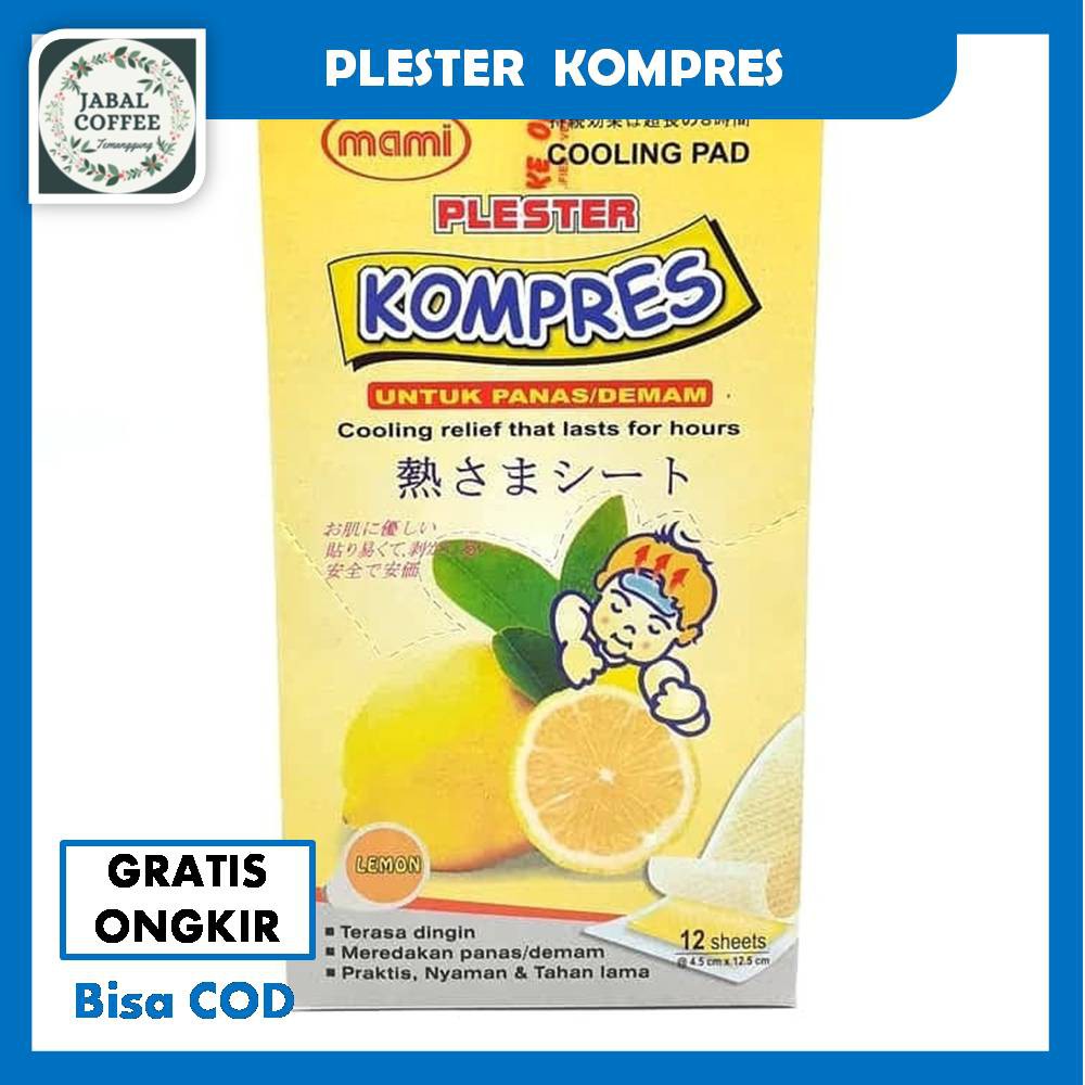 Kompres Demam Anak / Plester Kompres Anak Mami / Mami Plester Kompres Anak