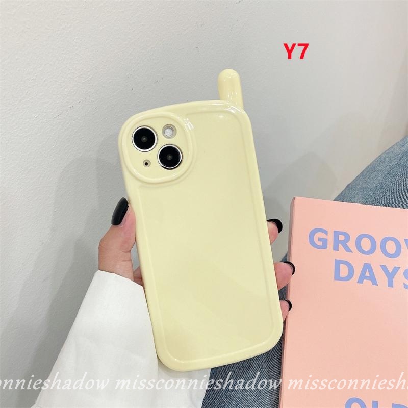 Soft Case TPU Glossy Warna Permen Macaron Untuk iPhone 13 11 12 Pro Max 11 Pro Max 13 Pro Max 7 8 Plus