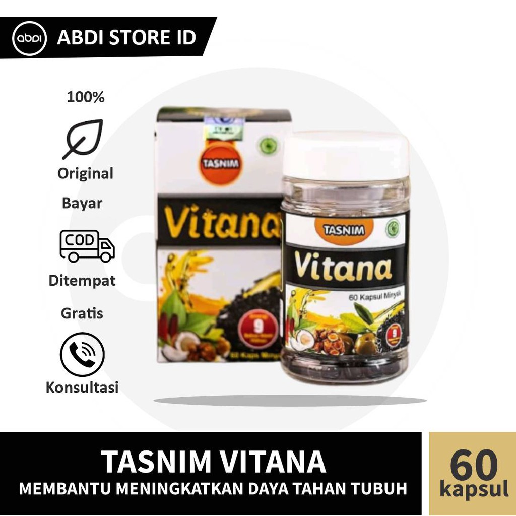 

Kapsul Tasnim Vitana Obat Herbal Tumor Diabetes Darah Tinggi