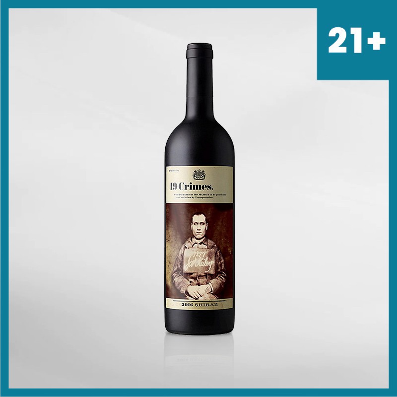 19 Crimes Shiraz 750 Ml ( Original &amp; Resmi By Vinyard )