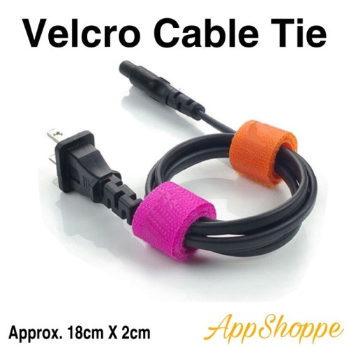 

VELCRO CABLE TIE ORGANIZER WIRE CORD Pengikat Kable Kuat