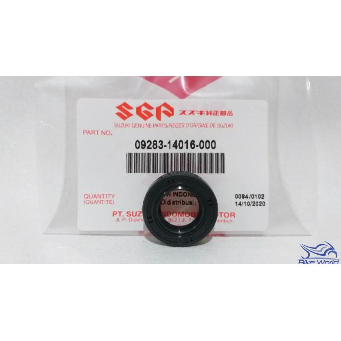 Seal Selah Spin, Nex, Adrress 09283-14016-000 Suzuki Genuine Original