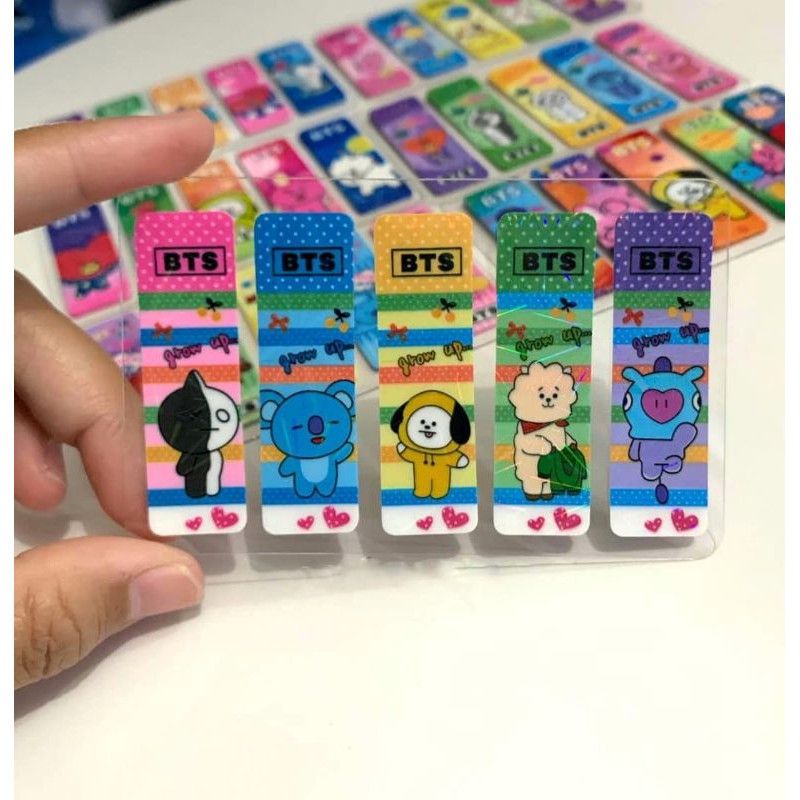 

[BISA COD] Pembatas Buku BT21 3 variasi