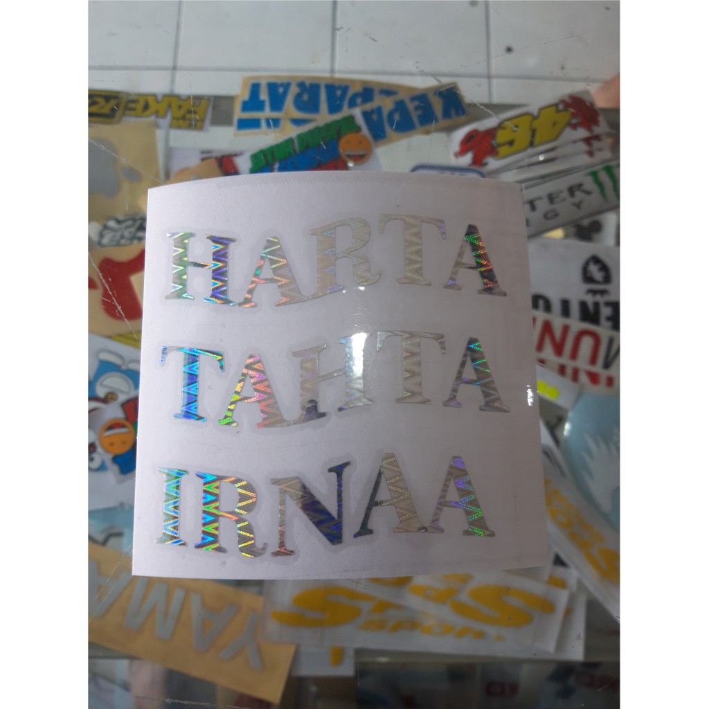 

STIKER HOLOGRAM PELANGI CUTTING STICKER