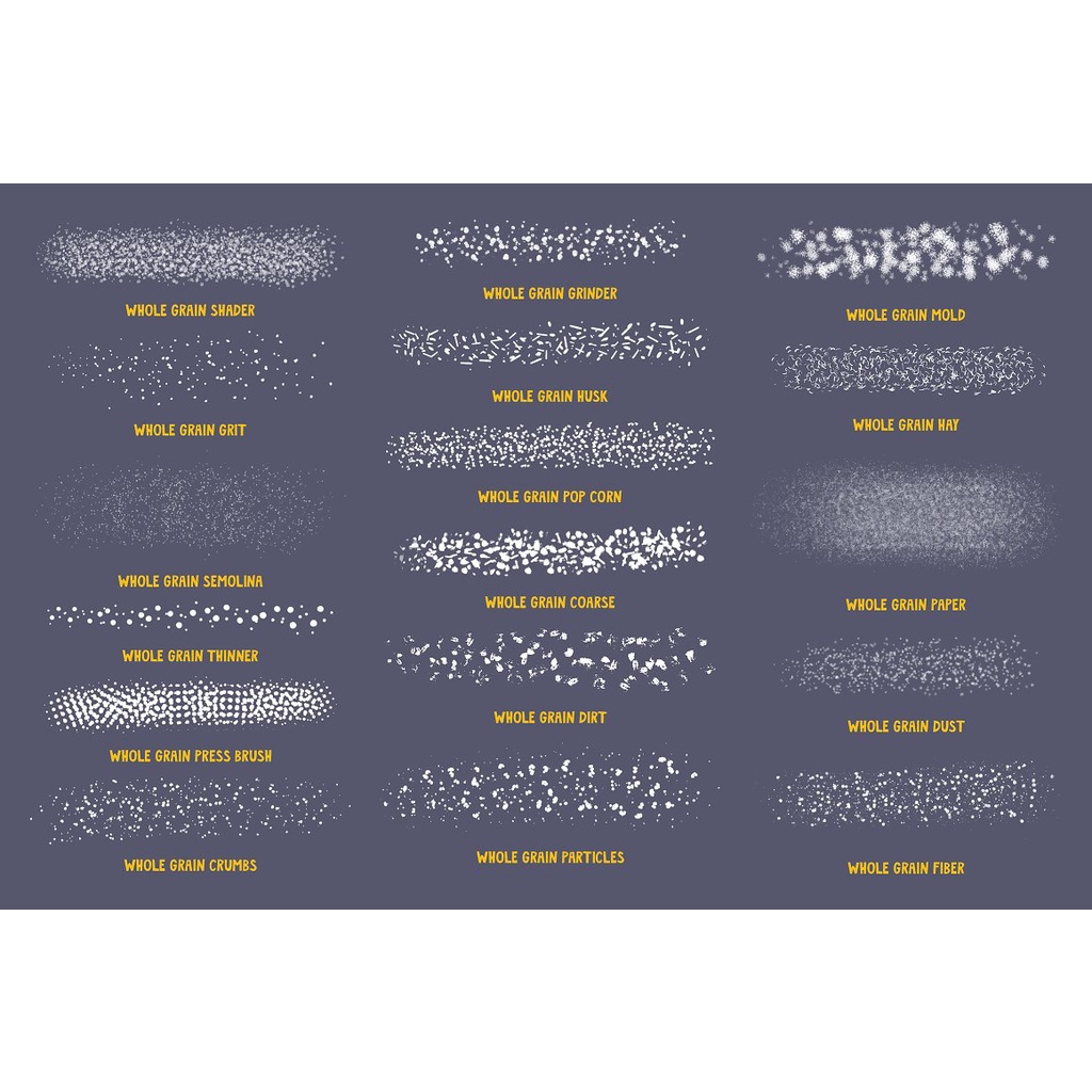 Procreate Brush - Whole Grain Brushes for Procreate