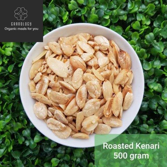 Roasted Kenari / Kacang Kenari Oven (500 Gram) by Granology