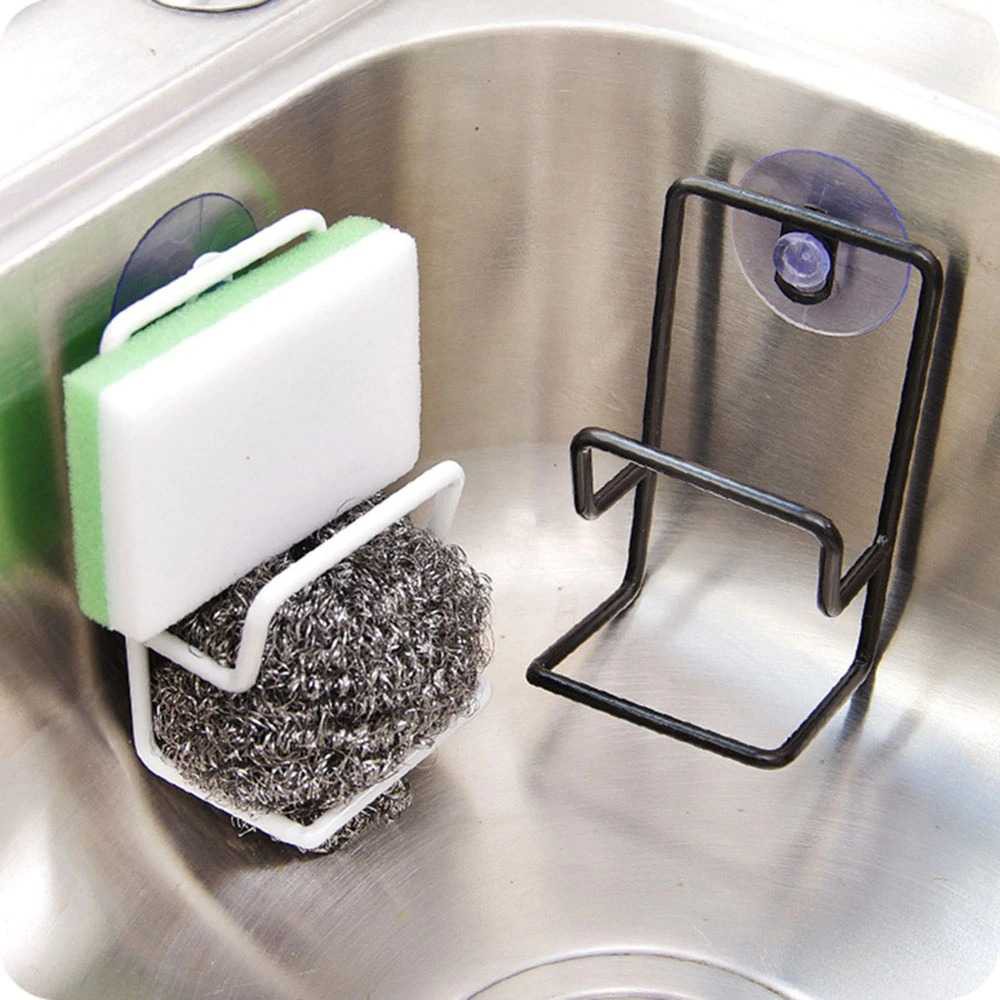 Rak Gantungan Barang Keran Air Peralatan Dapur Sponge Holder Rack Gantung Alat Kamar Mandi Serbaguna