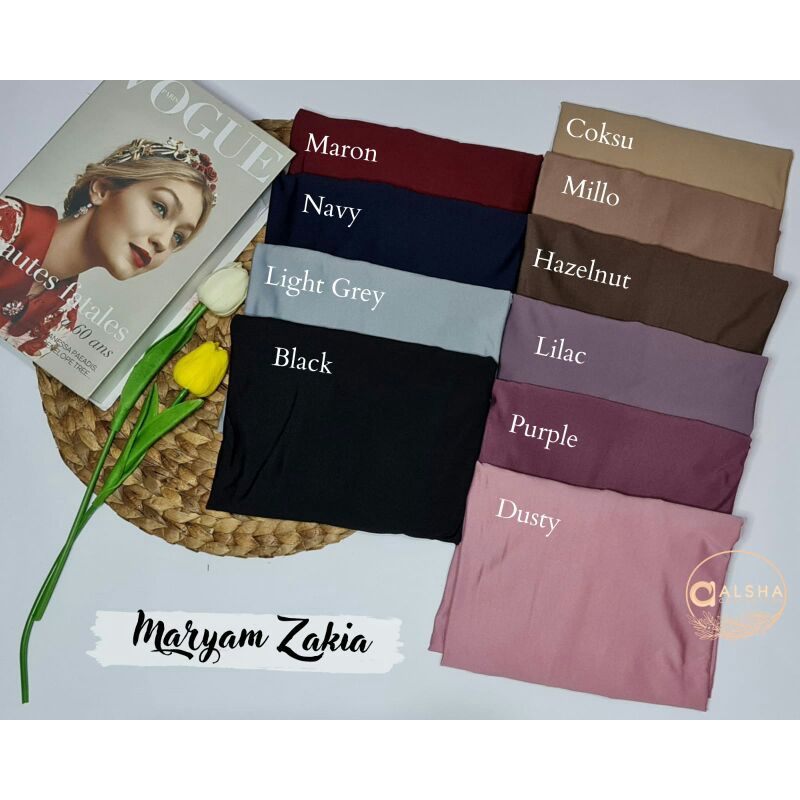 Jilbab Khimar Simpel Maryam Jersey Zakia Ori Alsha-4