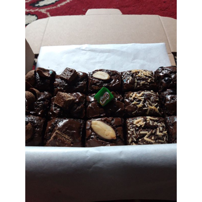 

fudgy brownies 20x10