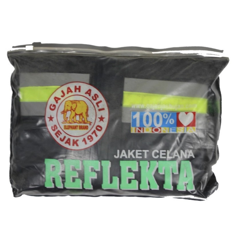 Jas Hujan Jaket Celana REFLEKTA - GAJAH