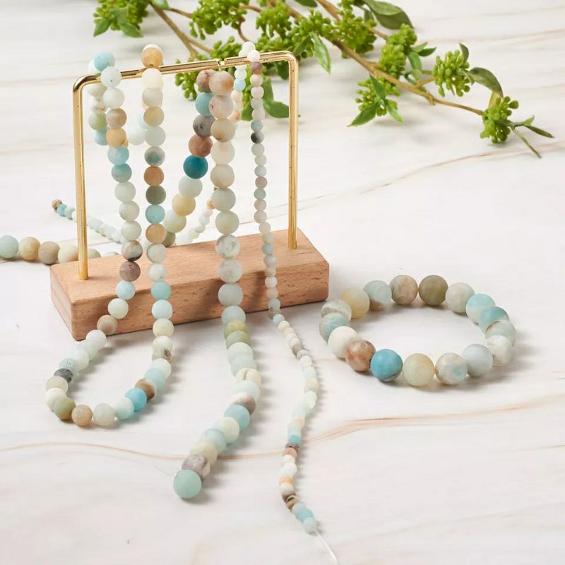 Batu Alam Amazonite Bahan Gelang Batu Amazonite