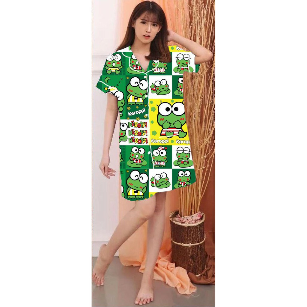 dealshop BAJU TIDUR PIYAMA KEROPI KOTAK