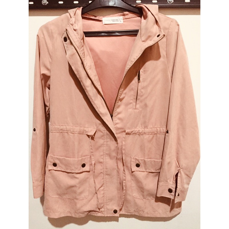 Parka jacket with hoodie