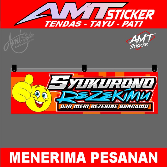 Stiker Karpet +Karpet,Truk Stiker Stiker Karpet Karpet Tulisan Syukurono Rezekimu, Varasi Truk Stike