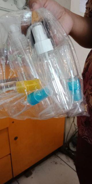 Botol Pet 250 Ml Natural Spray Tembak Natural