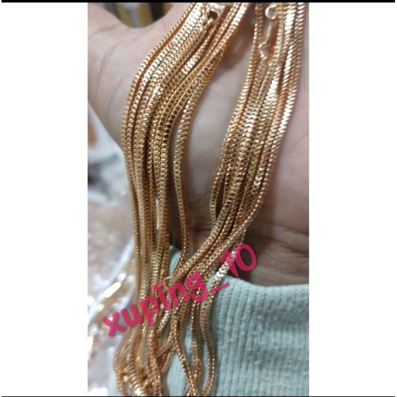 kalung dewasa bermotif Milano panjang 45 CM