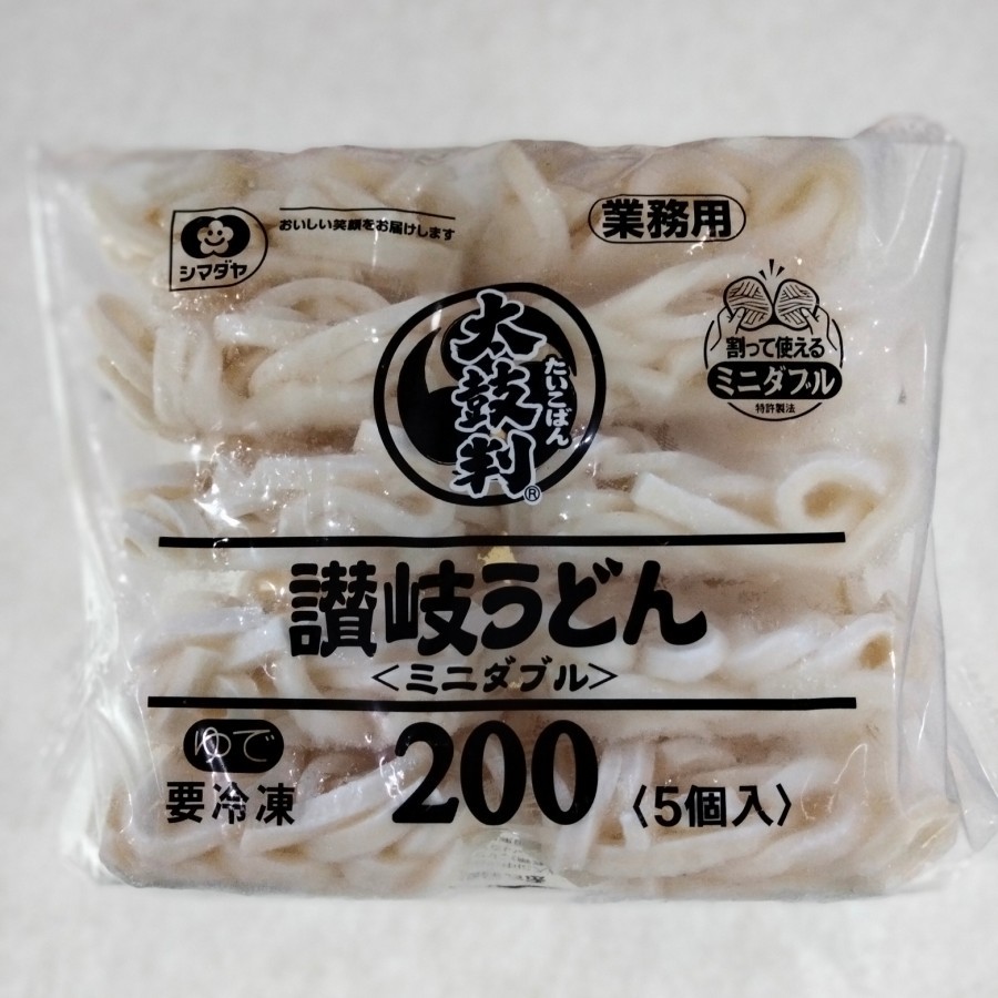 

Shimadaya Sanuki Udon Taikoban/Mi Udon Basah 1Kg (200gr@5Pcs)