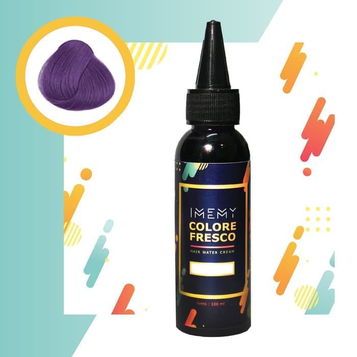 COLORE FRESCO VIOLET color cream cat  pewarna rambut  ungu  