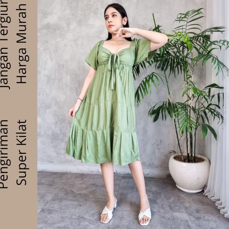 Paling Disukai.. Daster Pendek Baju Daster Dewasa Wanita Viral Rufle Manohara Vanesa Vanessa Busui B