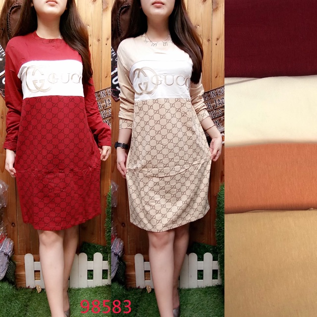 TUNIC BIG GGUCCI BORDIR BIGSIZE IMPORT 98583