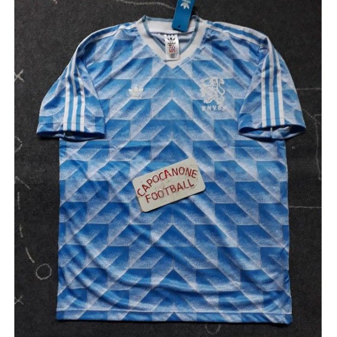 JERSEY BELANDA HOLLAND RETRO 1988 1989 EURO 88 89 KNVB away