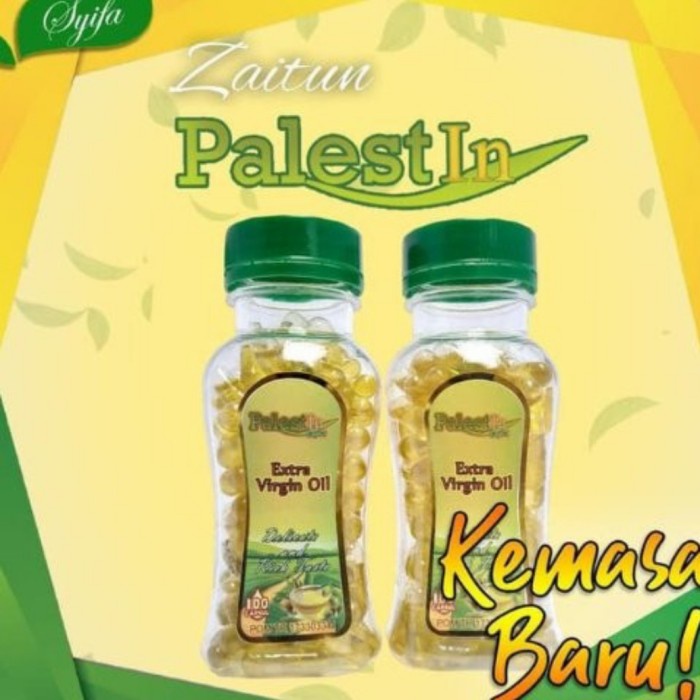 

Kinyak Zaitun Kapsul Palestine 100 Kapsul