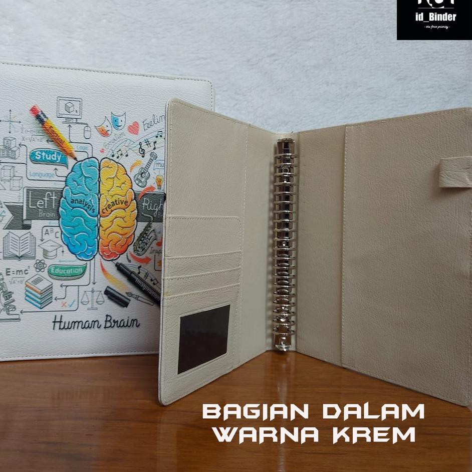 

Stok terbatas!.. BINDER PRINTING MOTIP HUMAN BRAIN A5/20RING DAN B5/26RING