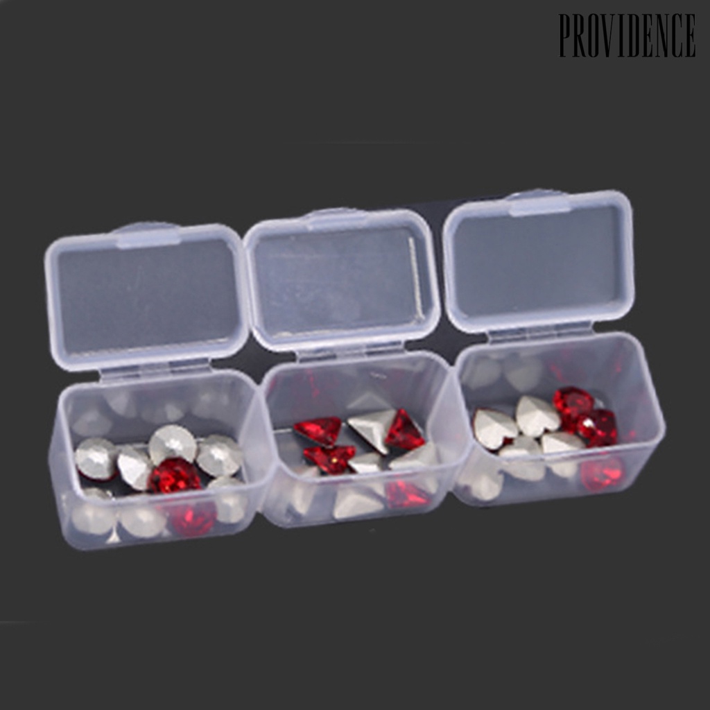 Providence Nail Art Storage Box 56 Grid with Lid High Quality PP Practical Nail Art Storage Case for Home