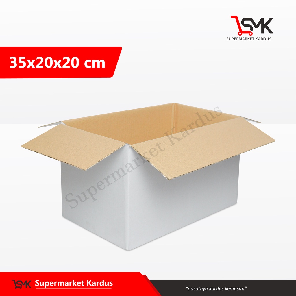 

Box 35x20x20 cm (GANESA 2) Kardus/Karton/Paking/BoxOleh-oleh/Boxoleholeh/Normal/AMDK/Tiinggi20