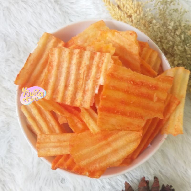 

(Youracha) Singkong Balado 250gr / Snack Cemilan / Kripik Singkong rasa Balado
