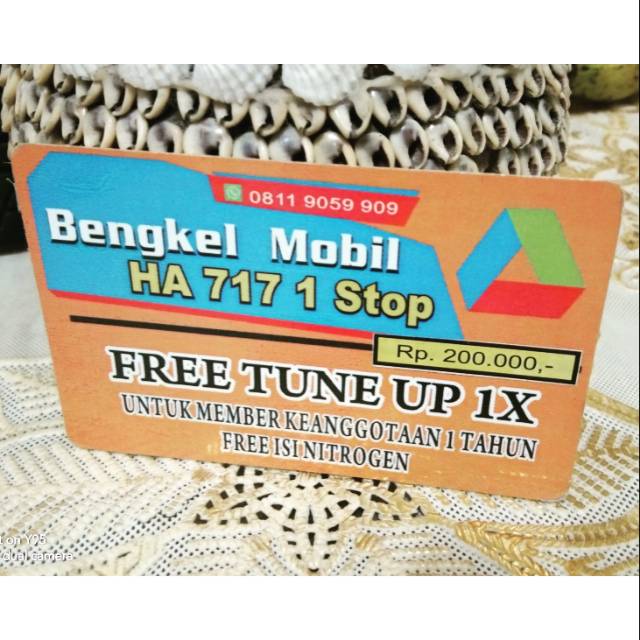 KartU Tune Up + Free Isi N2 tambah