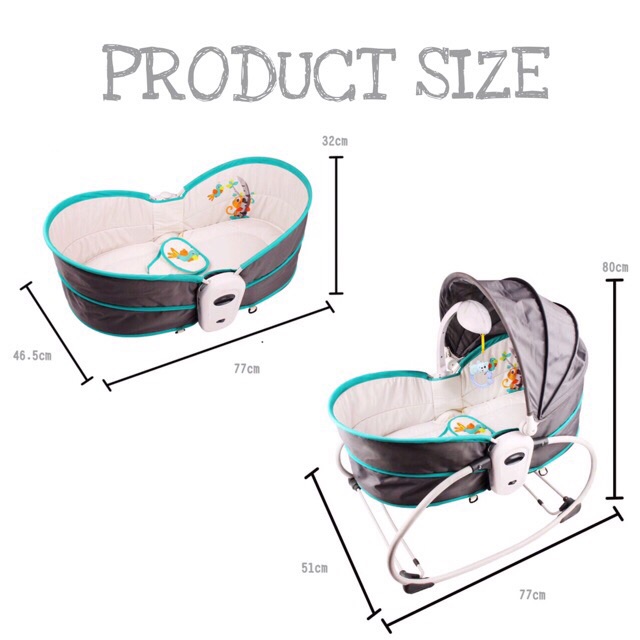 9 in 1 baby carry cot