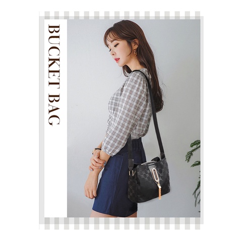 Satu7an T231 Tas Selempang Wanita Shoulder Bag Fashion Korea Style Tas Bahu Kasual Tas Import Sling Bag Kain Oxford