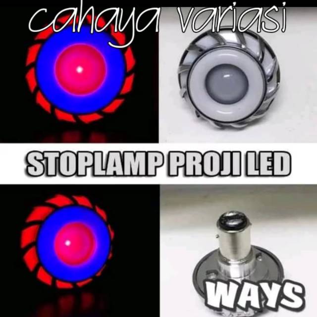 LAMPU STOP PROJIE - LAMPU REM PROJIE MOBIL MOTOR