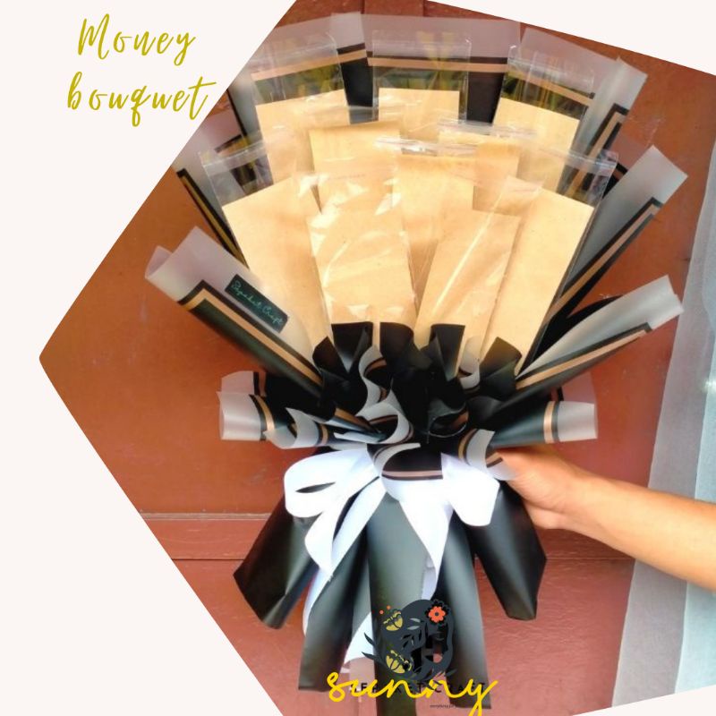 KERANGKA MONEY BOUQUET (BUKET UANG) KADO ULTAH UNIK WISUDA ANNIV MALANG