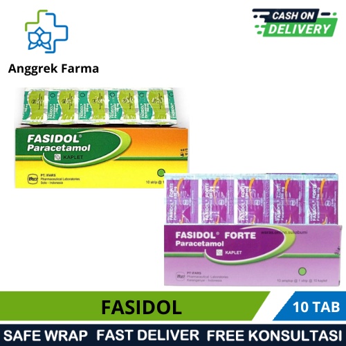 FASIDOL TABLET/OBAT DEMAM/SAKIT KEPALA/OBAT SAKIT GIGI