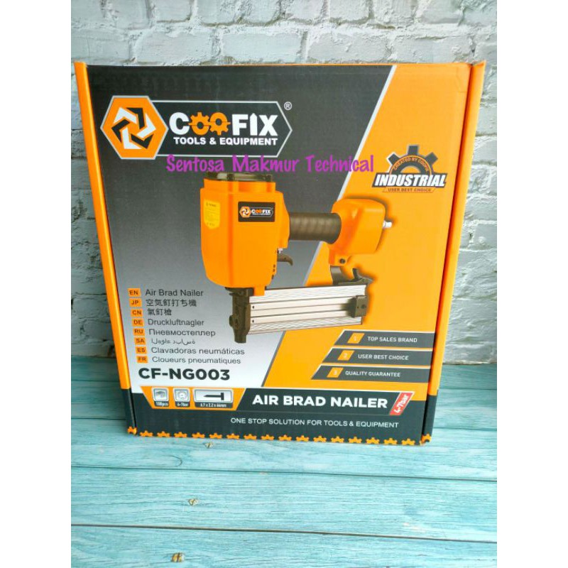 COOFIX ST 64 Staples Gun Angin Hekter Air Nailer Beton Tembok 50mm