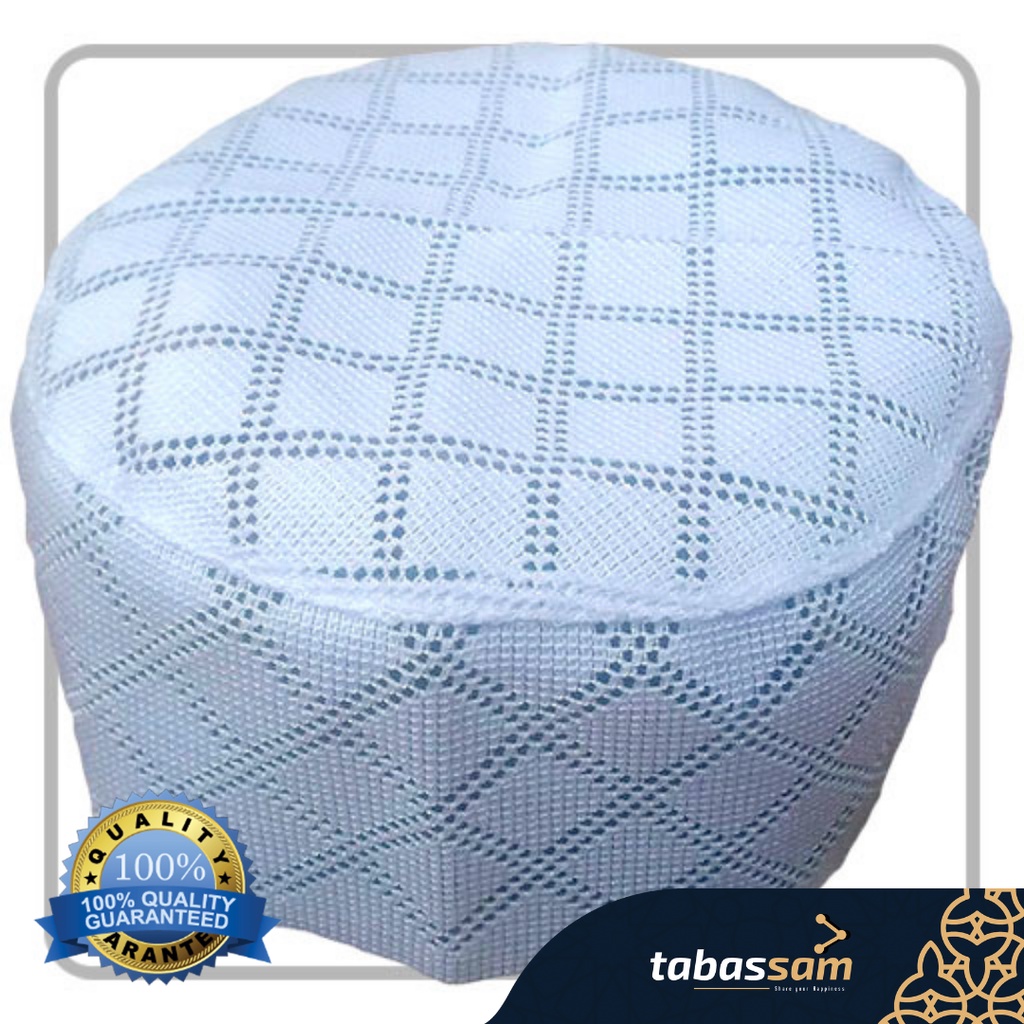 [PROMO] Tabassam ID - PECI JARING LULU AL BUKHARI | Kopiah Jaring tipis habaib - Peci Jaring - Peci 