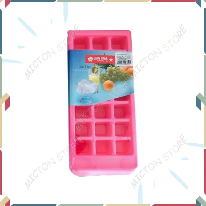 

MICTON Lion Star Cetakan Es Batu Puding Ice Tray 002 IT-6 Pink